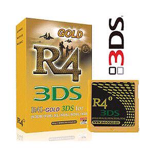 R4 GOLD  CON 200 JUEGOS NINTENDO DS Y 3DS IMPERDIBLE! !