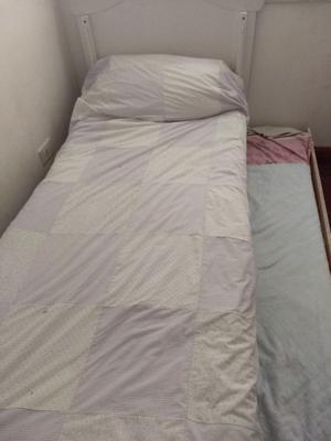 juego de 3 muebles (cama marinera + cajonera + baulera) para