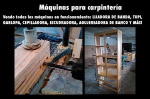 maquinas de carpinteria