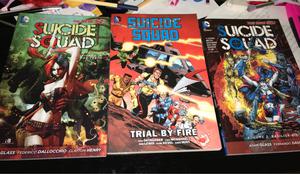 3 comics suicide squad ORIGINALES importados en inglés.