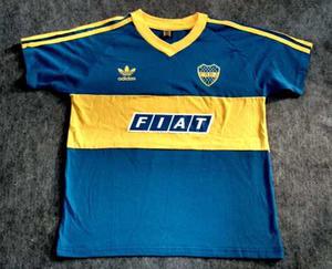 Camiseta Boca Juniors Titular Retro Fiat Sevel 