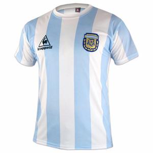 Camiseta Retro Maradona Mundial 86. Todos Los Talles!