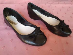 Chatitas Negras Y Stiletto Talle 36 Oferta