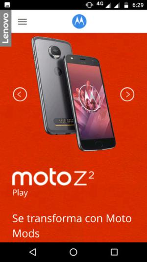 Moto Z² Play + Moto mods