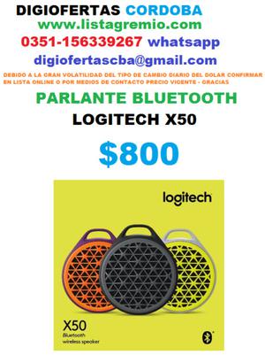 PARLANTE BLUETOOTH LOGITECH X50 INCREIBLE Y BARATO!!!