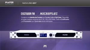 Transmisor Fm Microplus 50w Full Estereo, Procesado Y Rds