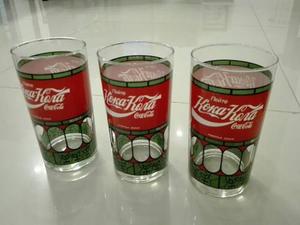3 Vasos Coca Cola Edicion Especial Rusia Impeclables