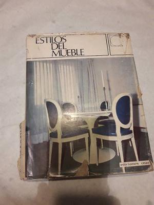 Antiguo Libro Estilo De Muebles Ceac