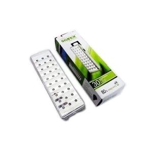 Luz De Emergencia Sonex 30 Leds Autonomia 15hrs Recargable