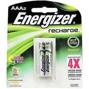 Pilas Energizer recargable AAA2