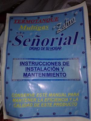 Termotanque 30 litro de alta recuperación