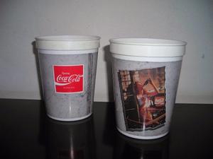 Vaso Coca Cola De Coleccion De Plastico Antiguo Unico