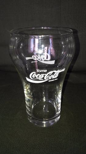 Vaso De Coca Cola De Vidrio Transparente, Buen Estado
