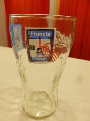 Vaso De Coca Cola, Mundial Francia  Vintage