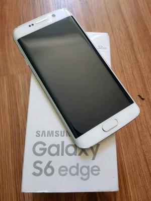 Vendo s6 edge movistar 32gb impecable con caja