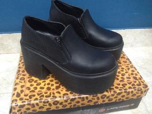 Zapatos Negros con cierre
