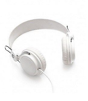 AURICULARES GATO "HEY, MR. DJ" -Blanco / Con control de