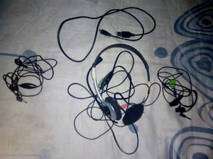 Auriculares y USB para repuesto/reparar