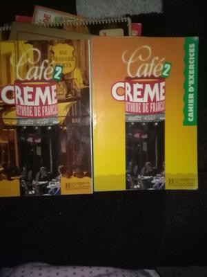 Cafe Creme 2 Methode De Francais + Cahier Exercises Hachette