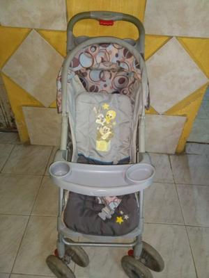 Carrito De Bebe Con Huevito Looney Toons Usado Moron -