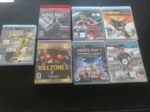 Combo 7 juegos ps3 originales físicos