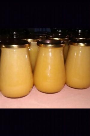 Frascos de 1/2kg de miel solida pura