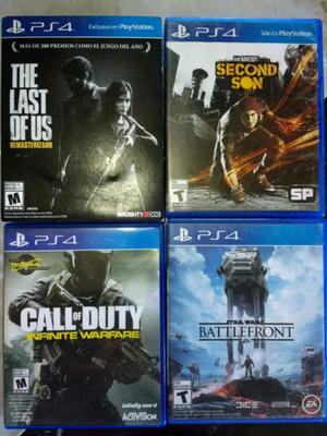 Juegos de Playstation 4