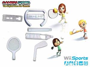 Kit Wii Sport 7 En 1 Set Completo Para Todas Las Deciplinas