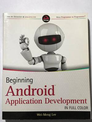 Libro Beginning Android Application Development - La Plata