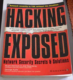 Libro Hacking Exposed Network Security Secret & Solutions