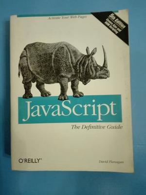 Libro Javascript The Definitive Guide