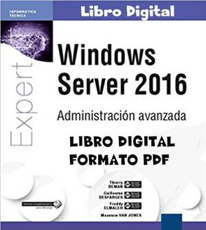 Libro Windows Server  Administracion Avanzada -no Fisico