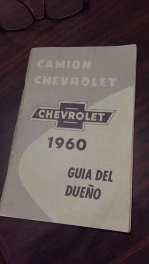 Manual camioneta Chevrolet 