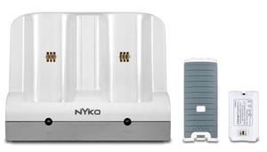 Nintendo Wii Nyko Cargador Para Joysticks Remote Y Baterias.