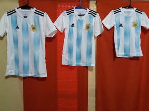 Remeras Argentina Rusia  Niños