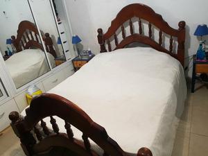 VENDO CAMA DE ALGARROBO