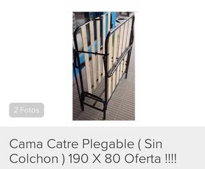 VENDO CAMA PLEGABLE