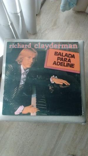 VINILO – BALADA PARA ADELINE - RICHARD CLAYDERMAN