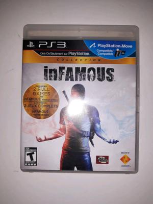 Vendo infamous collection ps3