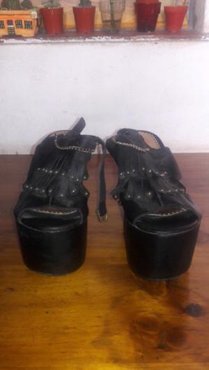 Zapatos plataforma usados