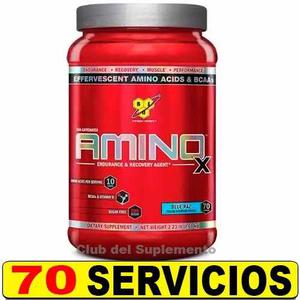 Amino X Bsn 70 Servicios 1 Kilo Bcaa Importado Blue Raz