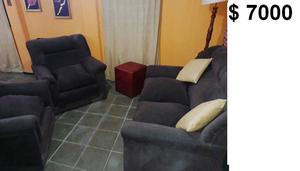 Juego de Living 3 piezas !! Impecable !! Flete gratis !!