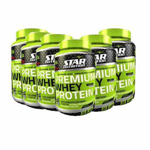 Premium Whey Protein 1 Kg Star Nutrition Promo X 6 Unidades