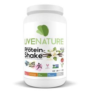 Protein Shake Vainilla 1kg - Proteína Vegetal Livenature