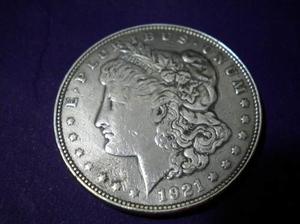 S&v Moneda Ee.uu Morgan De Plata 1 Dollar- Excelente