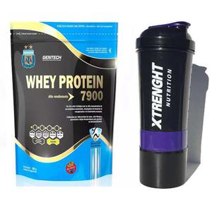 Whey Protein Afa Gentech  Kg + Smart Shaker Celiacos
