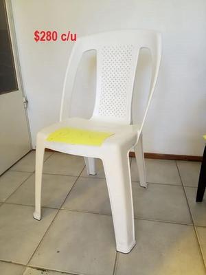 sillas plásticas directo de fabrica