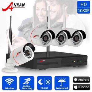 Anran p Nvr Sistema 2mp Wifi Ip Hd Video Seguridad Cctv