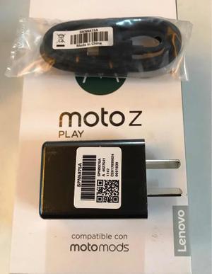 Cargador Moto Z Play/ Z2 Usb Type C Original Real Nuevo