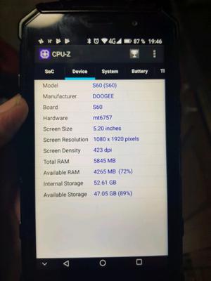 Celular libre doogee s60